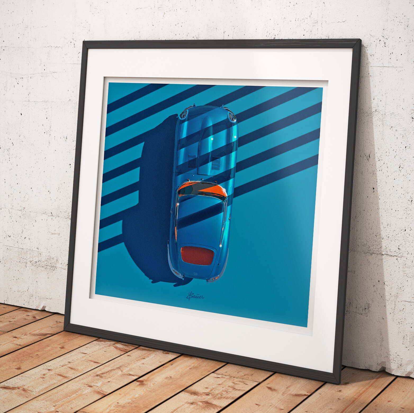 Stunning limited edition print showing a beautifully modified